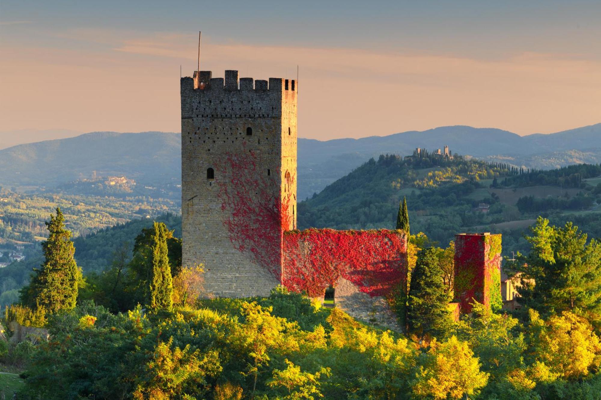 Vila Castello E Borgo Di Porciano Pratovecchio Exteriér fotografie